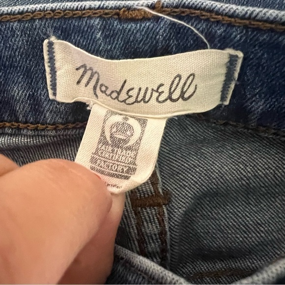Madewell The High-Rise Slim Crop Boyjean Size 25 - Picture 6 of 9